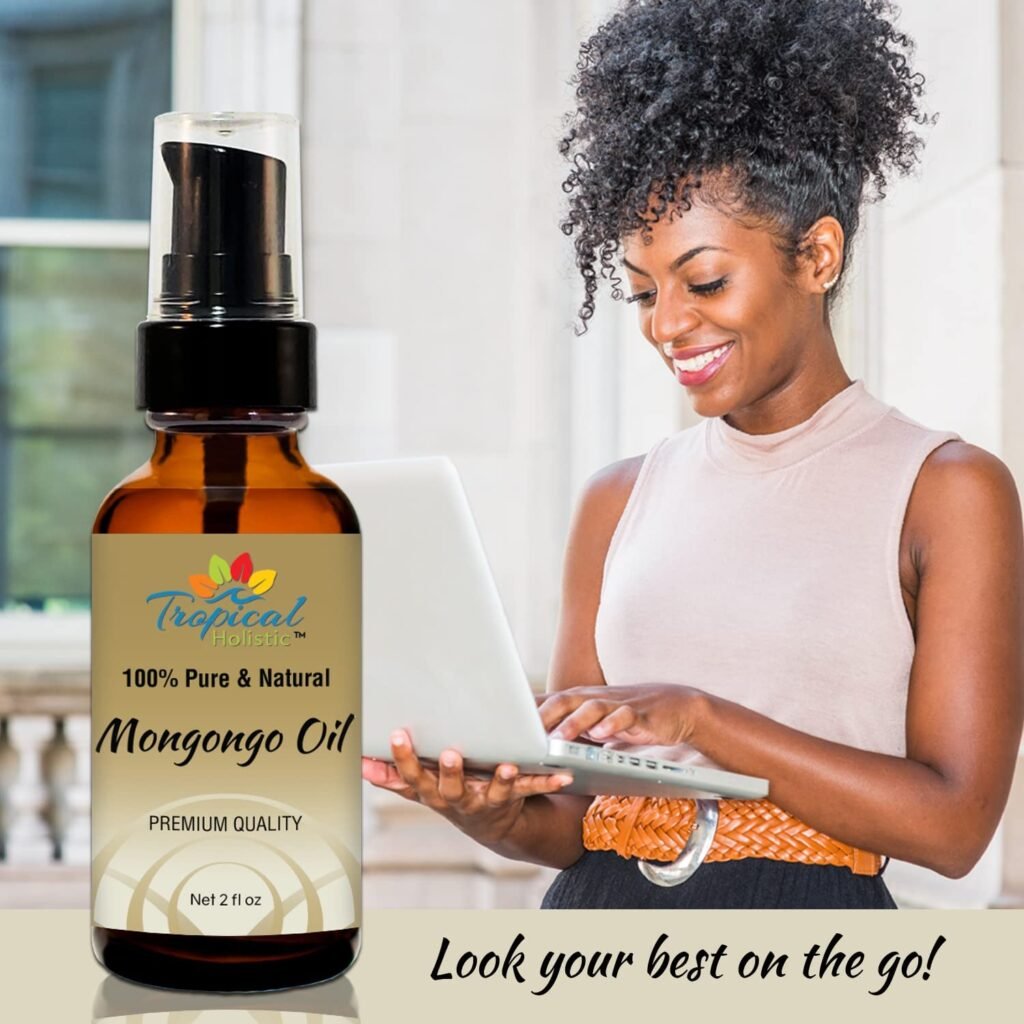 Pure Organic Mongongo Oil 2oz - Cold-Pressed Virgin Oil | Rich in Vitamin E Fatty Acids | All Natural Mongongo(Manketti) Oil Hair Treatment for Nourishing Hair, Skin Nails Pure Organic Mongongo Oil 2oz - Cold-Pressed Virgin Oil | Rich in Vitamin E Fatty Acids | All Natural Mongongo(Manketti) Oil Hair Treatment for Nourishing Hair, Skin Nails