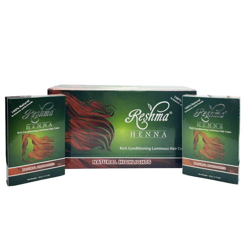 Reshma Beauty Henna Hair Color | 100% Natural, For Soft Shiny Hair | Henna Hair Color, Gray Coverage| Ayurveda Hair Products (Highlights, Pack Of 12) Reshma Beauty Henna Hair Color | 100% Natural, For Soft Shiny Hair | Henna Hair Color, Gray Coverage| Ayurveda Hair Products (Highlights, Pack Of 12)