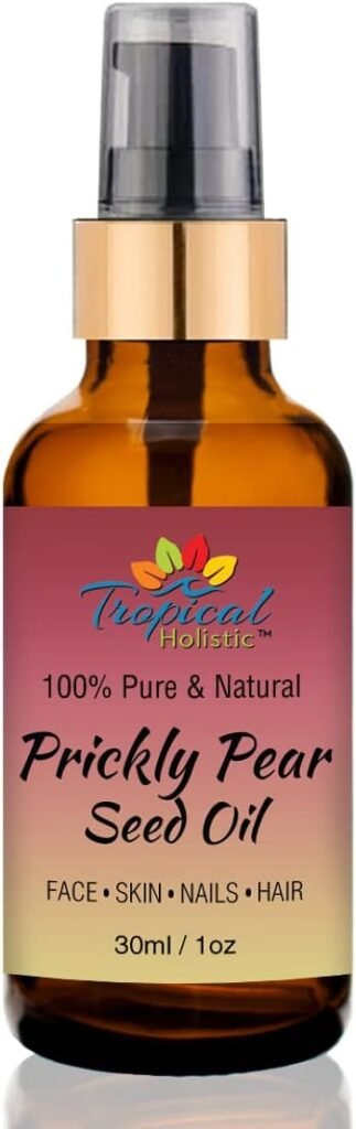 Tropical Holistic Organic Prickly Pear Cactus Seed Oil (Barbary Fig) 1 oz 100% Pure Virgin, Cold Pressed, All Natural Face, Dry Skin Body Moisturizer and Damaged Hair Treatment Tropical Holistic Organic Prickly Pear Cactus Seed Oil (Barbary Fig) 1 oz 100% Pure Virgin, Cold Pressed, All Natural Face, Dry Skin Body Moisturizer and Damaged Hair Treatment