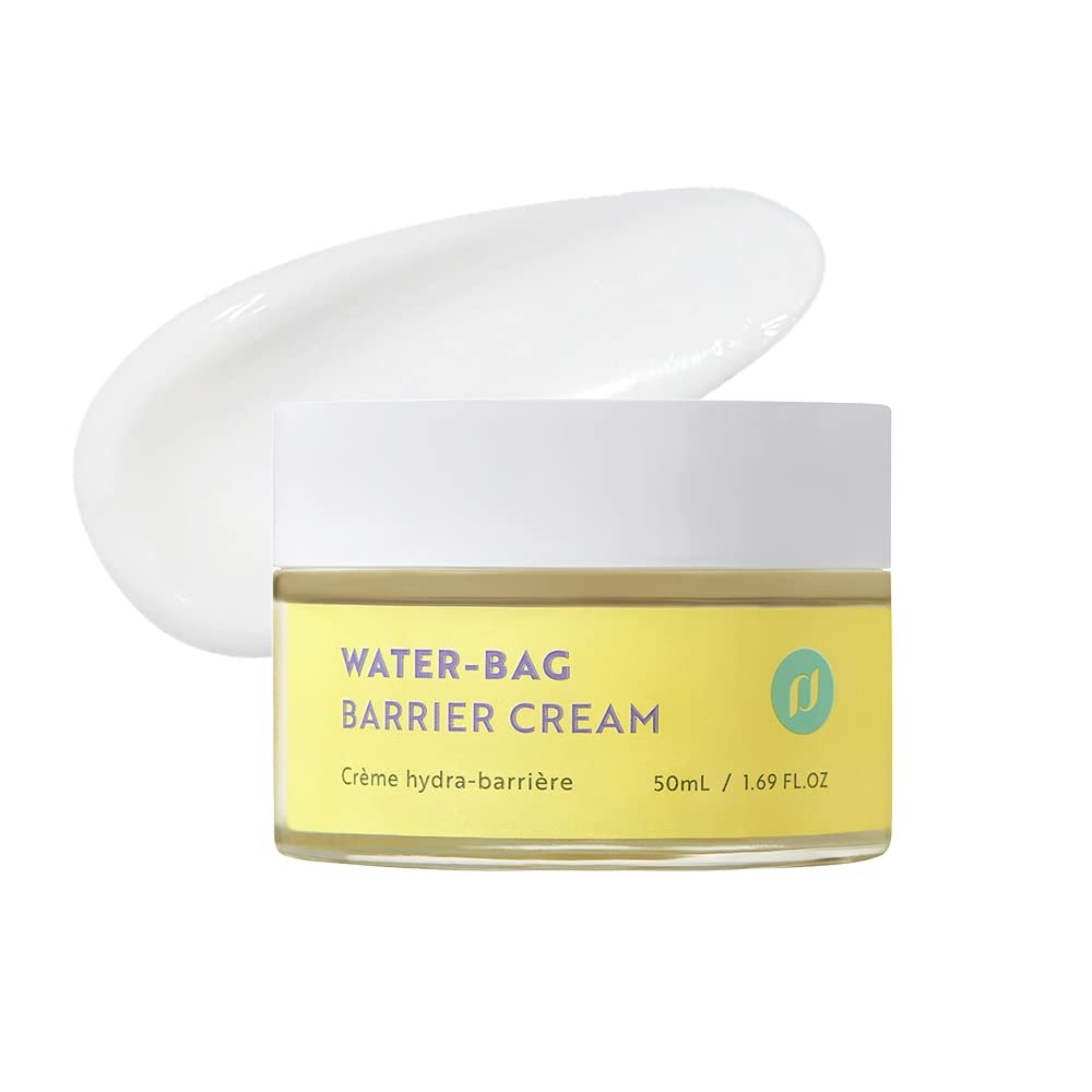 Water Bag Barrier Cream 50ml/1.69 Fl Oz - Botanical-Infused Cream for Intense Hydration - Eco-Friendly, Vegan, Long-Lasting Care for Dry, Sensitive Skin, Moisturizer, Korean Skincare, K-Beauty