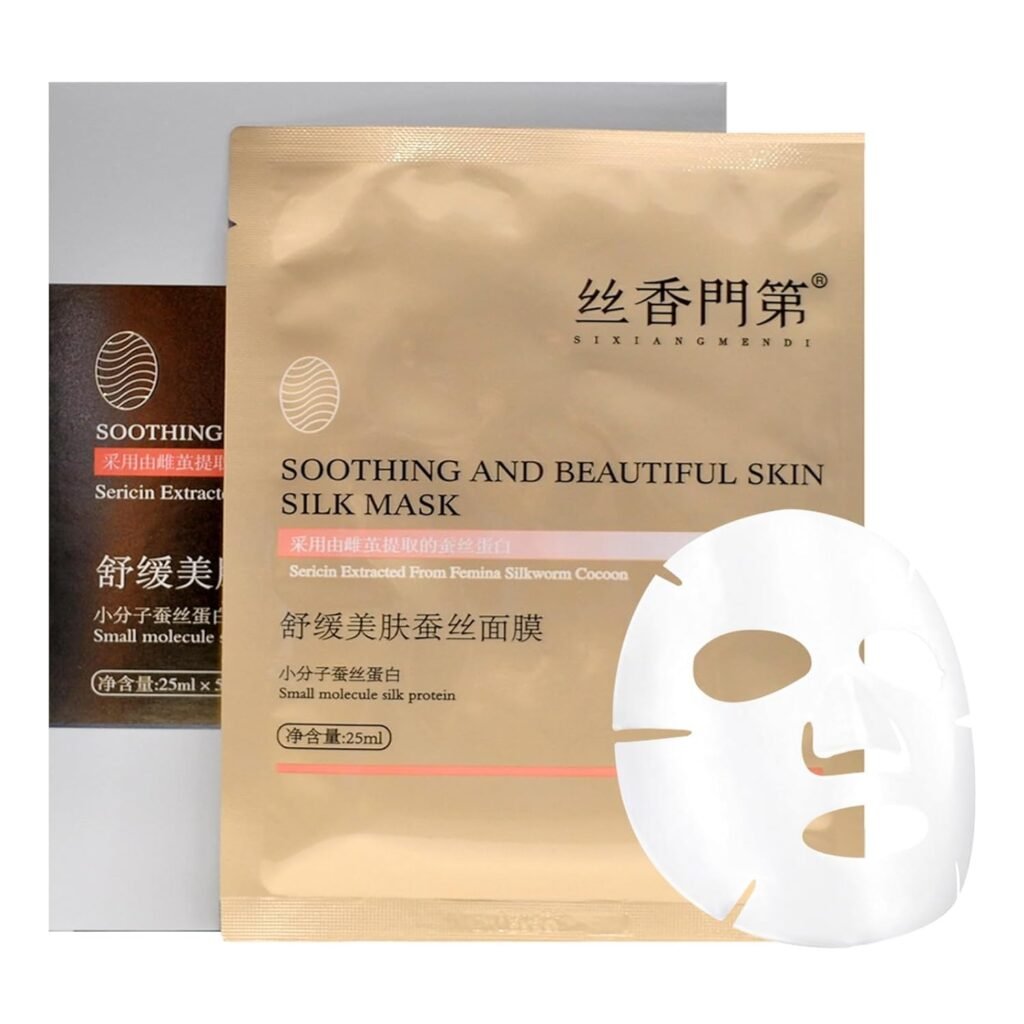 Soothing And Beautiful Skin Silk Mask -Relax the skin and promote nutrients -5sheets in 1pack For All Skin Type Soothing And Beautiful Skin Silk Mask -Relax the skin and promote nutrients -5sheets in 1pack For All Skin Type