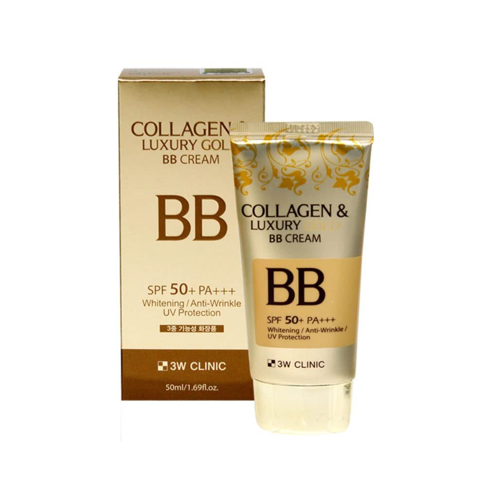 Collagen  Luxury Gold BB Cream 1.69Oz SPF50+/PA+++ Wrinkle Care