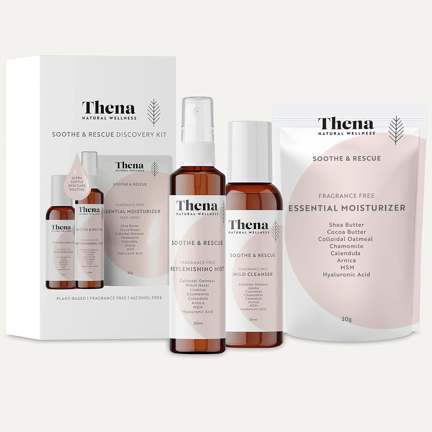 Comparing Skincare Kits: THENA, Bubble, and Clay Mask Set