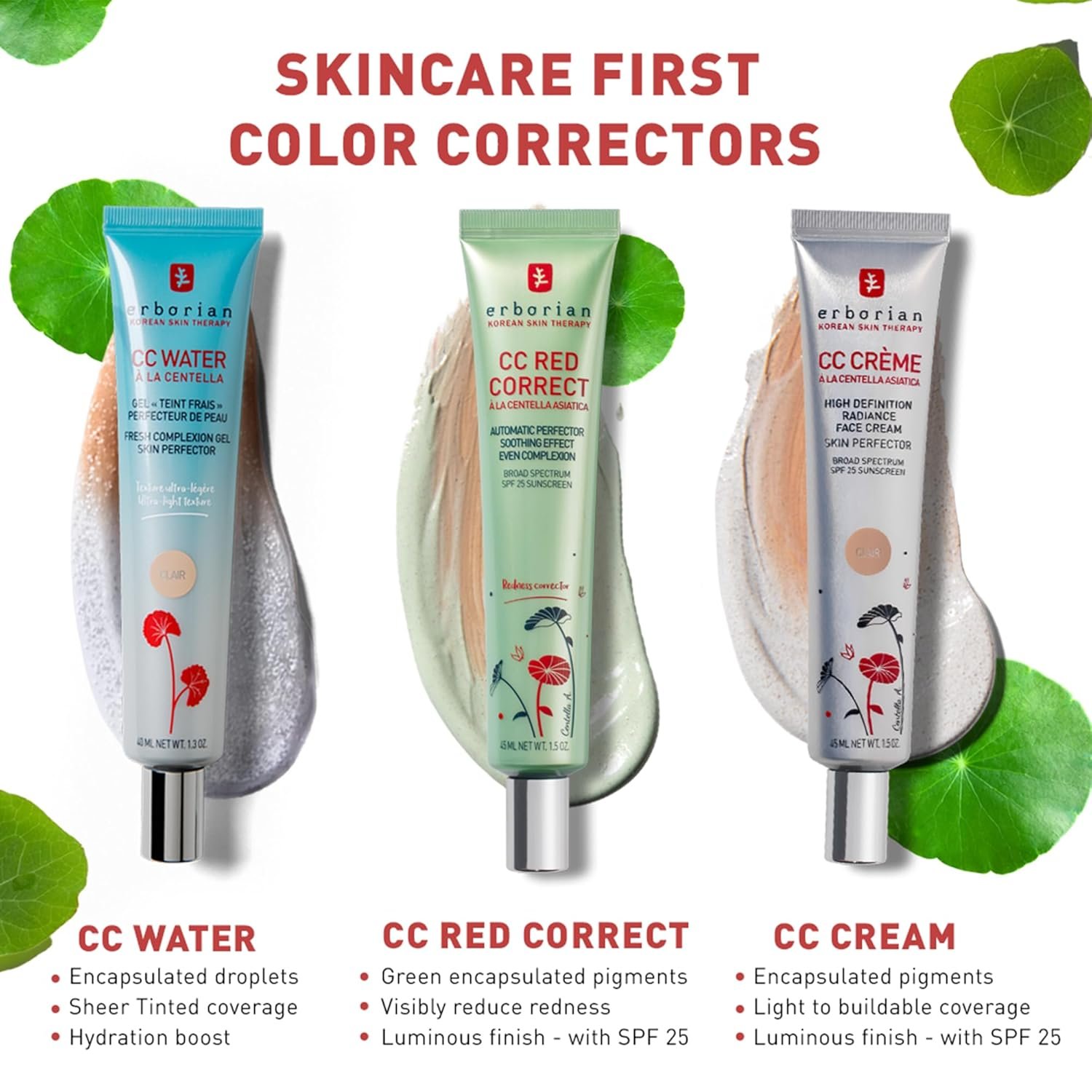 Erborian Color Correcting CC Cream with Centella Asiatica