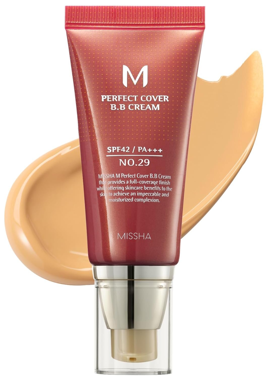 MISSHA M Perfect BB Cream No.21 Light Beige for Bright Skin SPF 42 PA +++ 1.69 Fl Oz - Tinted Moisturizer for face with SPF MISSHA M Perfect BB Cream No.21 Light Beige for Bright Skin SPF 42 PA +++ 1.69 Fl Oz - Tinted Moisturizer for face with SPF