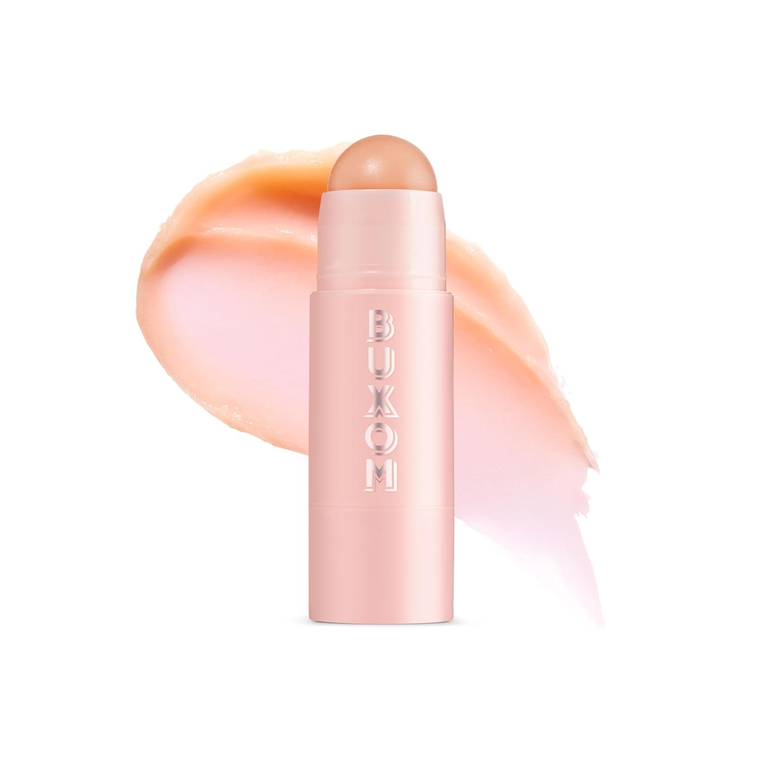 BUXOM Power-Full Plumping Lip Balm, Tinted Lip Balm Plumper, Enhancing  Hydrating Lip Moisturizer Formulated with Peptides