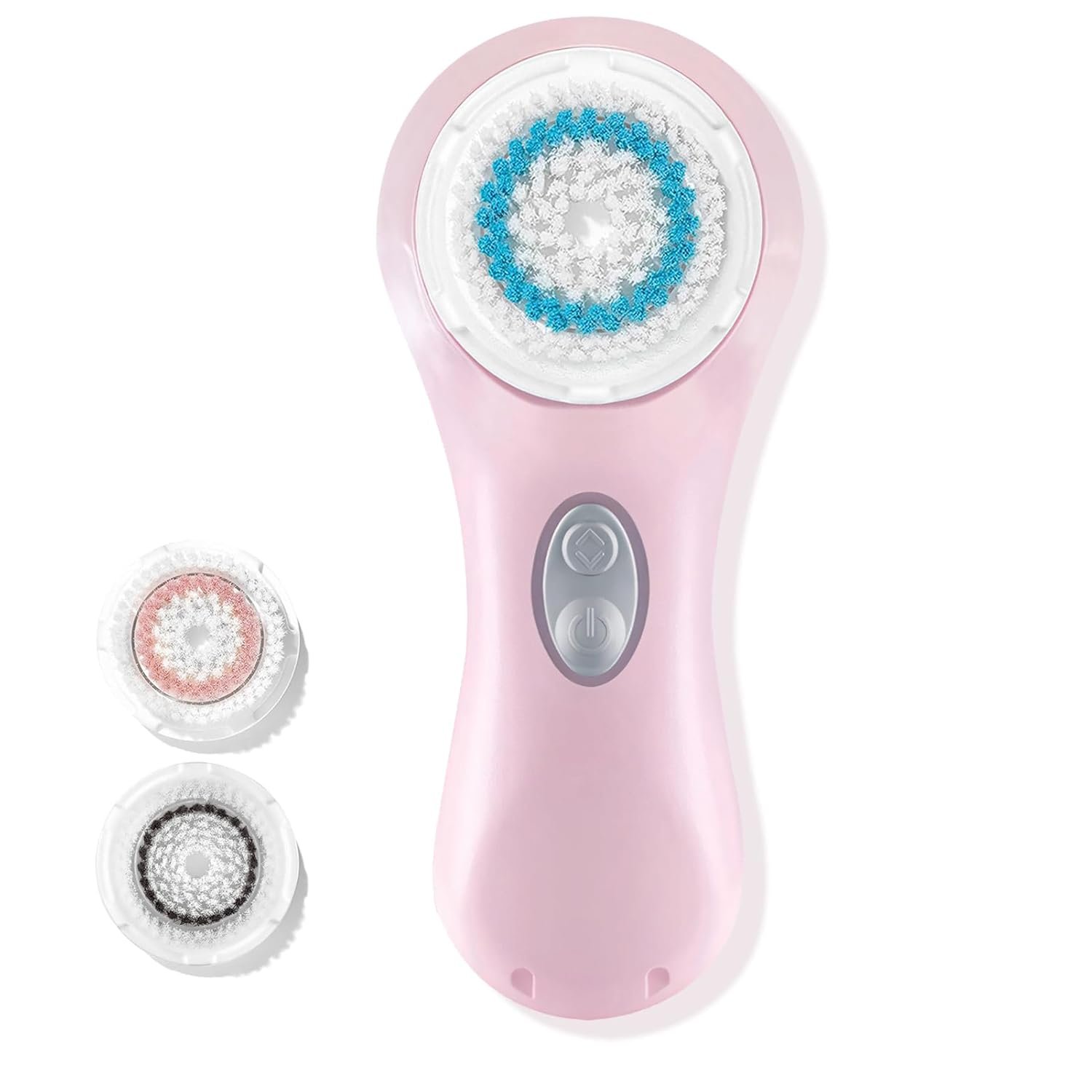 Sonic Facial Cleansing Brush - Waterproof, Wireless Charging, Electric Face Cleansing Brush - Skin Cleaning, Exfoliating, Pore Minimizing - Face Scrubber Suitable for All Skin Types, Pink Sonic Facial Cleansing Brush - Waterproof, Wireless Charging, Electric Face Cleansing Brush - Skin Cleaning, Exfoliating, Pore Minimizing - Face Scrubber Suitable for All Skin Types, Pink