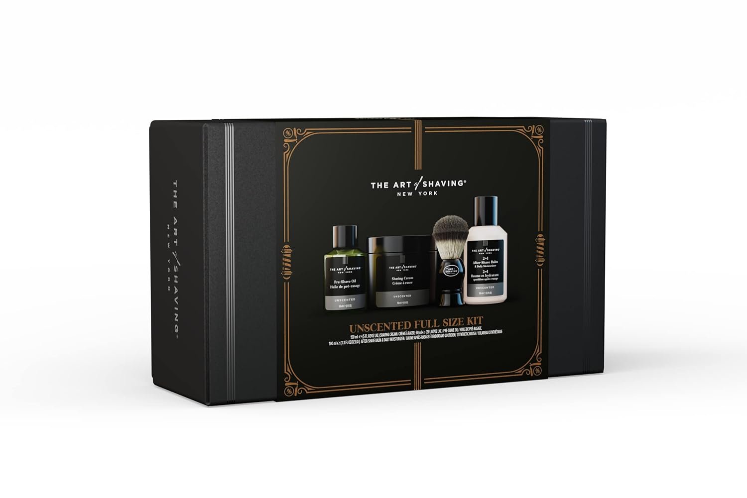 The Art of Shaving Shaving Kit for Men - The Perfect Gift for The Perfect Shave with Shaving Cream, Shaving Brush, After Shave Balm,  Pre Shave Oil